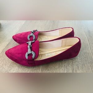 London Rag Burgundy Loafers – Size US 8 (Brand New)